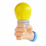 3d-illustration-hand-and-get-idea-off-png
